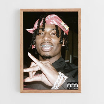 Poster Playboy Carti Bandana