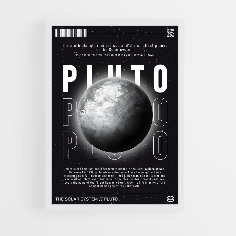 pluto-1 cadre Blanc