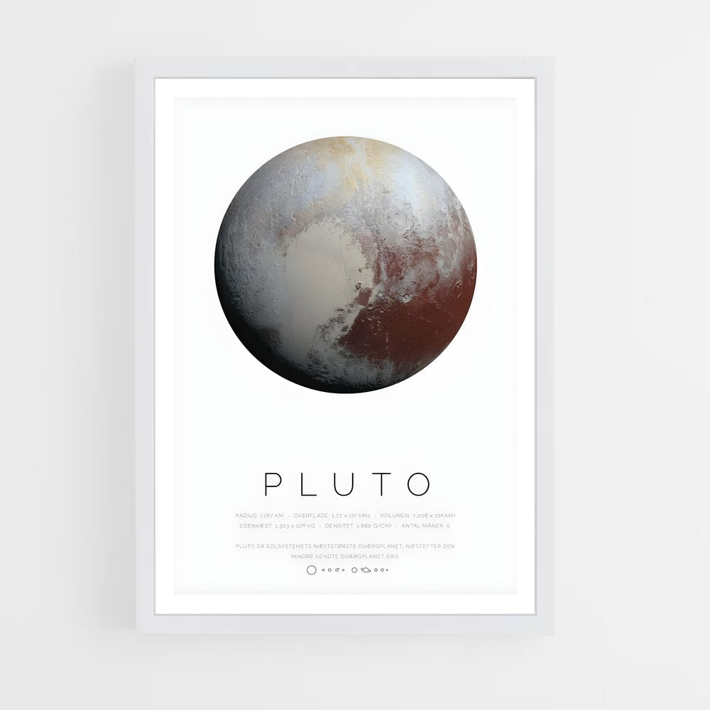 pluto-11 cadre Blanc