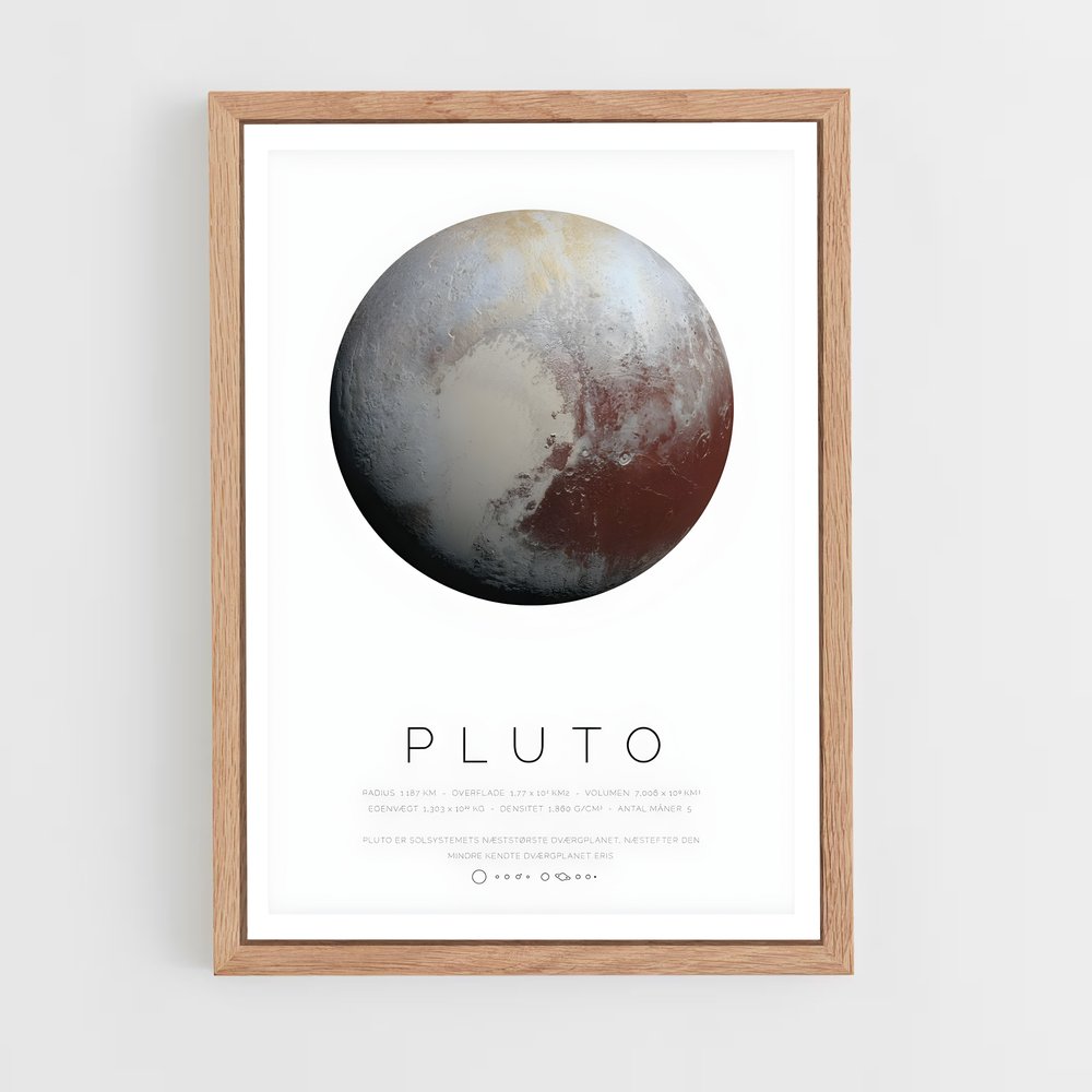 pluto-11 cadre Bois clair