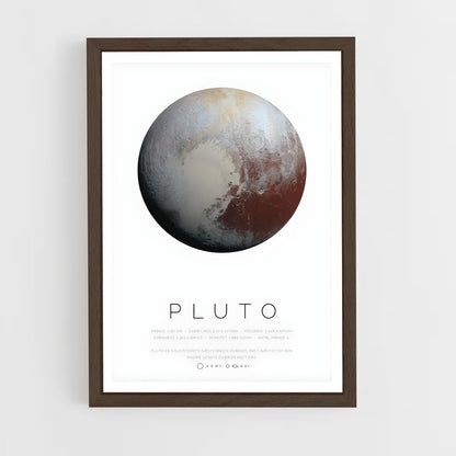 pluto-11 cadre Bois foncé
