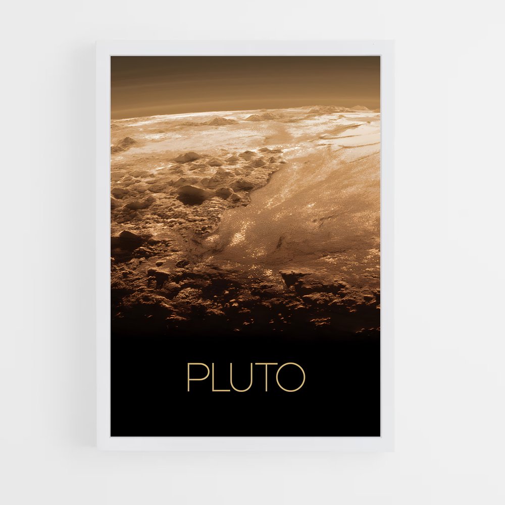 pluto-6 cadre Blanc
