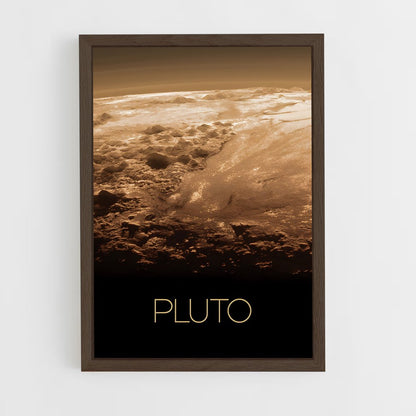 pluto-6 cadre Bois foncé