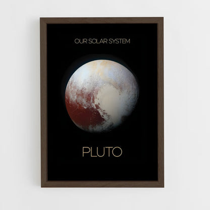 pluto-7 cadre Bois foncé