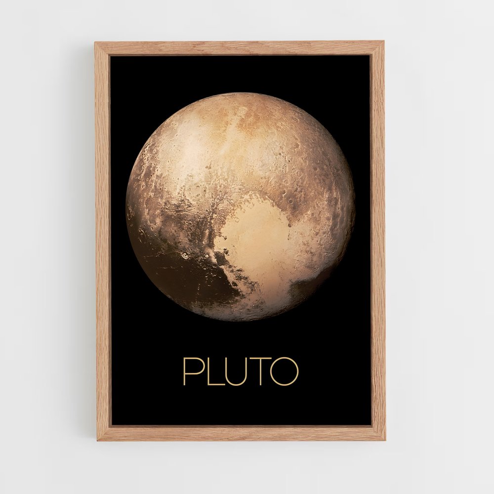 pluto-9 cadre Bois clair