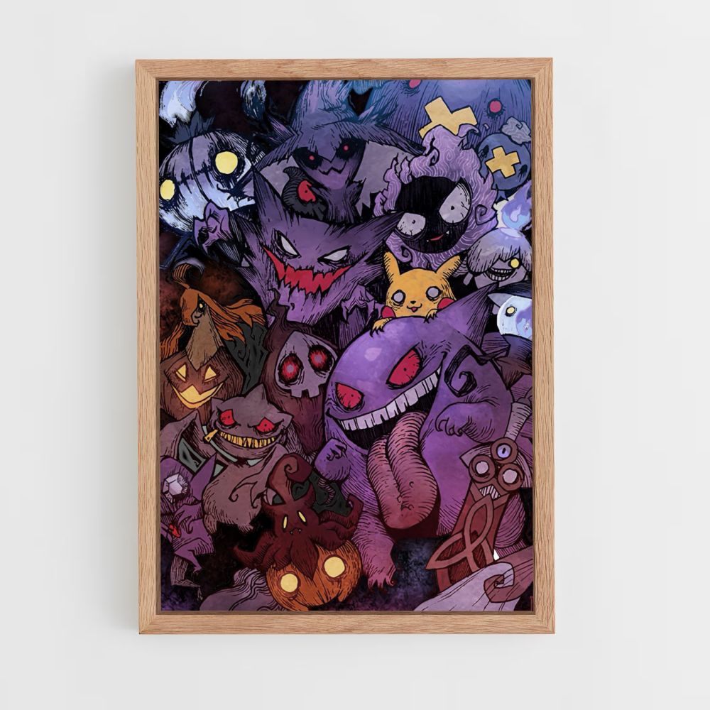 Poster Pokemon Spectres