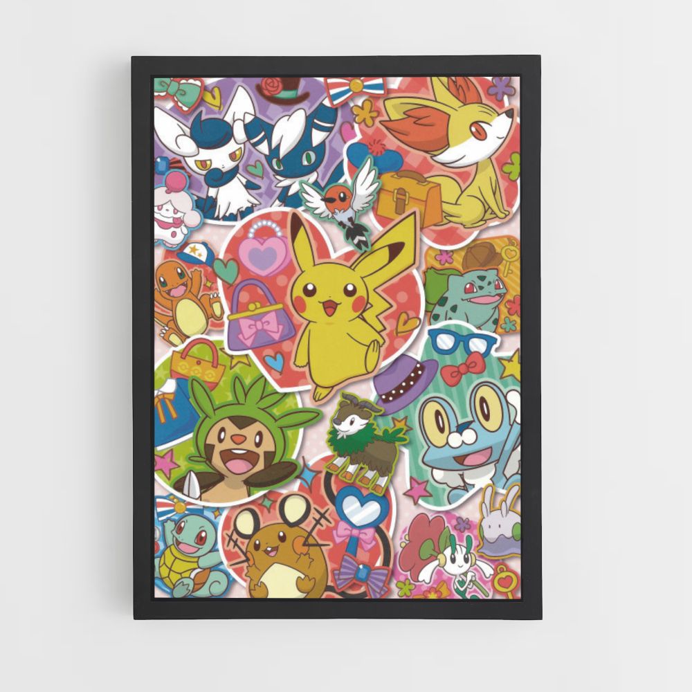 Poster Pokemon Collage