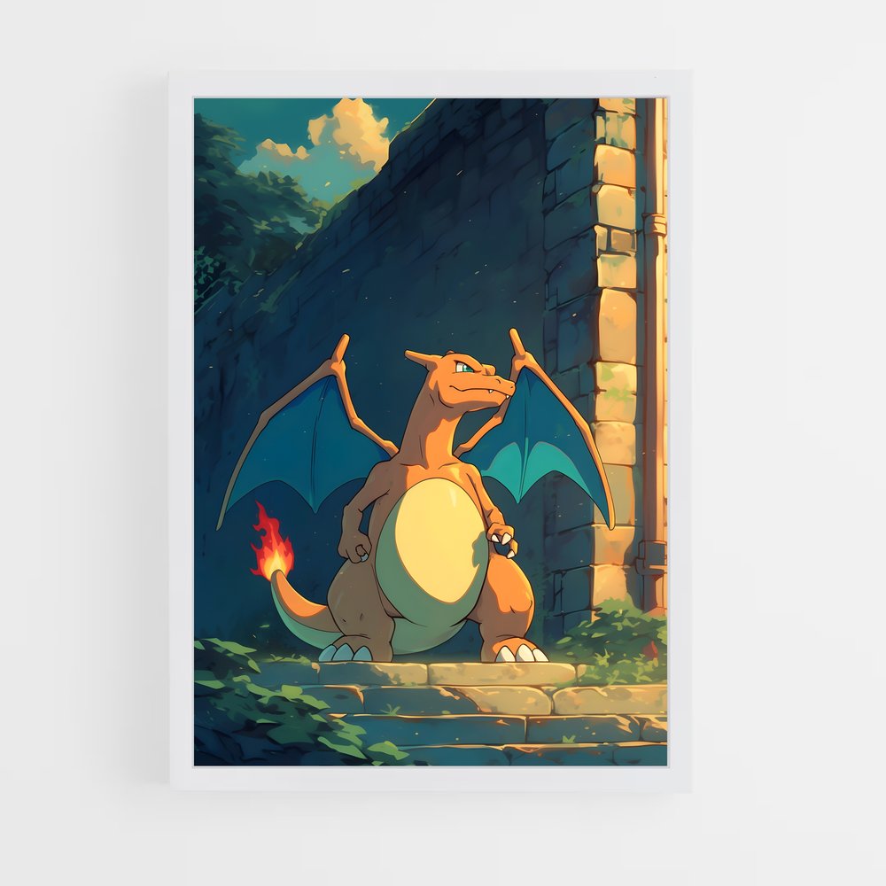 pokemon-21 cadre Blanc
