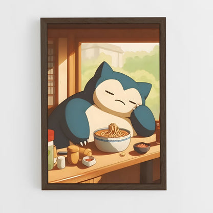 pokemon-22 cadre Bois foncé