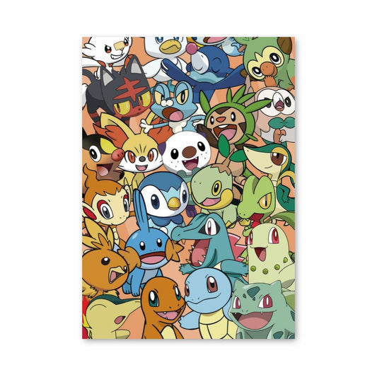 Poster Pokemon Starters