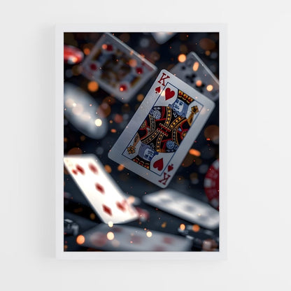 poker-10 cadre Blanc