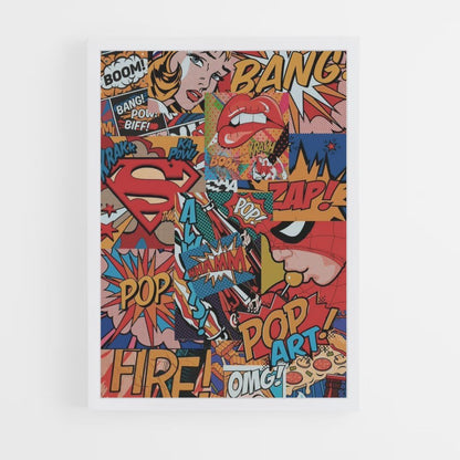 Poster Pop Art Comics