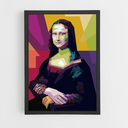 Poster Mona Lisa Pop Art