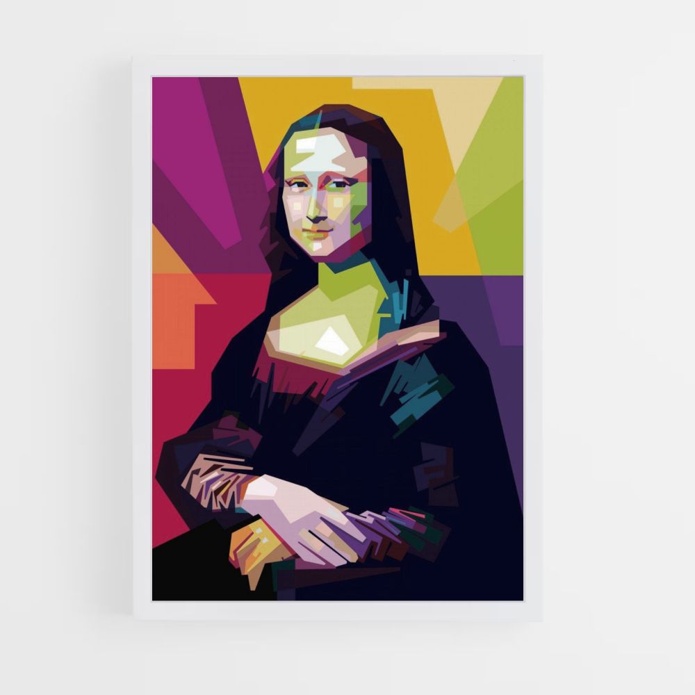 Poster Mona Lisa Pop Art