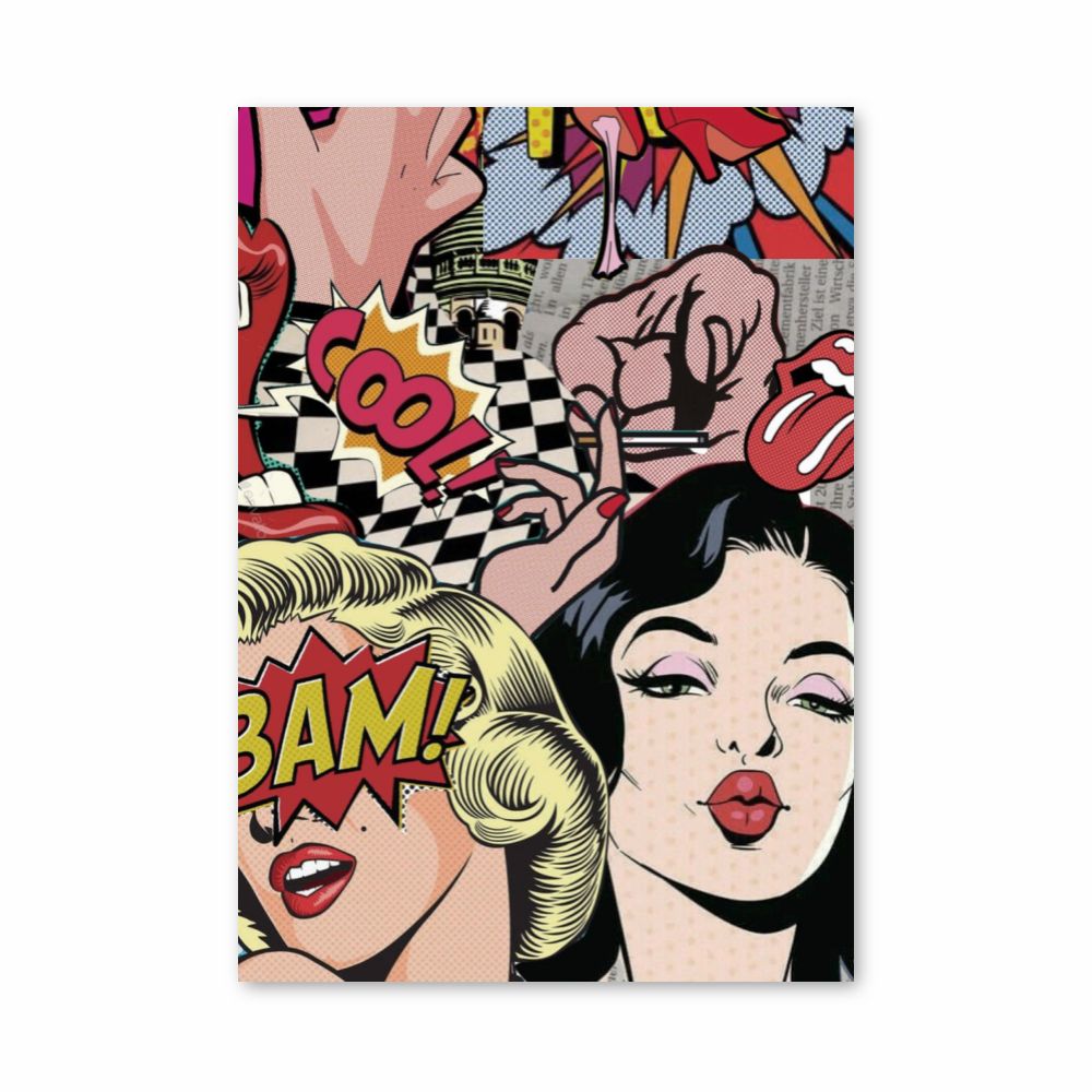 Poster Pop Art Pin Up