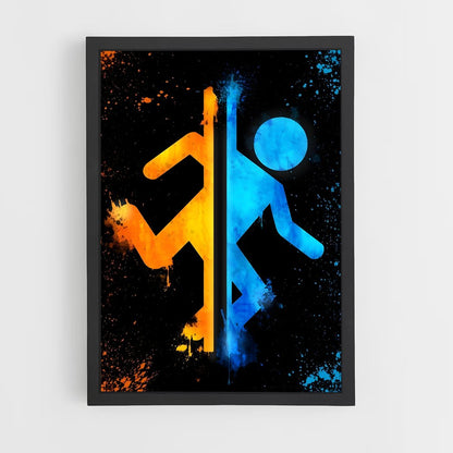 portal-1 cadre Noir