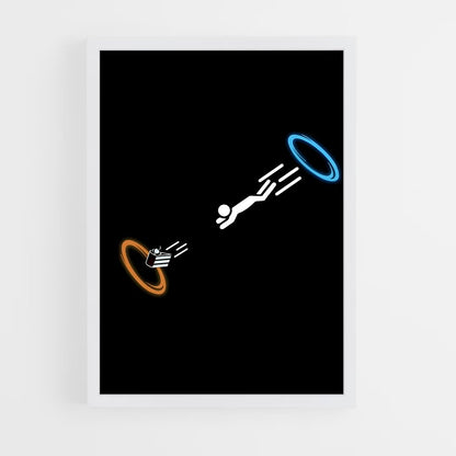 portal-10 cadre Blanc