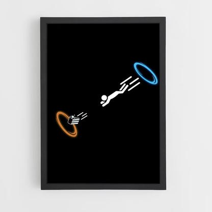 portal-10 cadre Noir