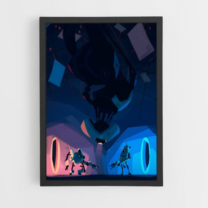 portal-6 cadre Noir