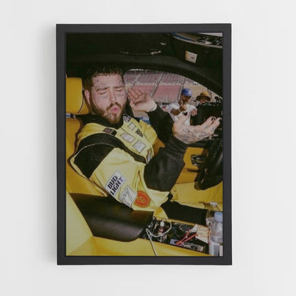 Poster Post Malone Voiture