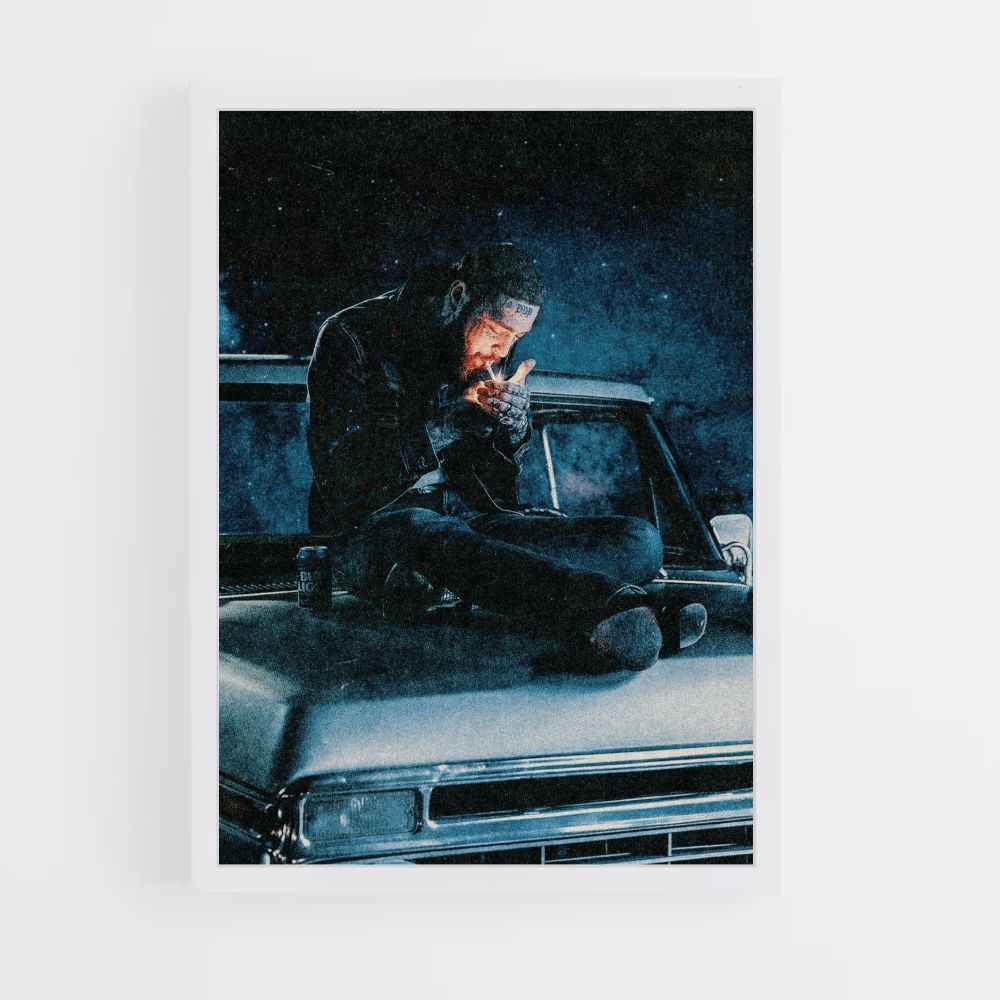 Poster Post Malone Cigarette