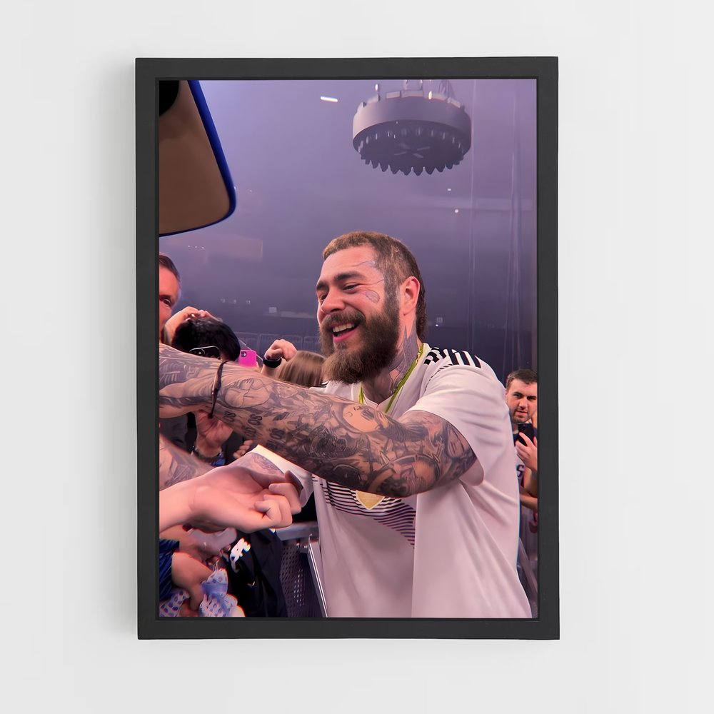 post-malone-20 cadre Noir