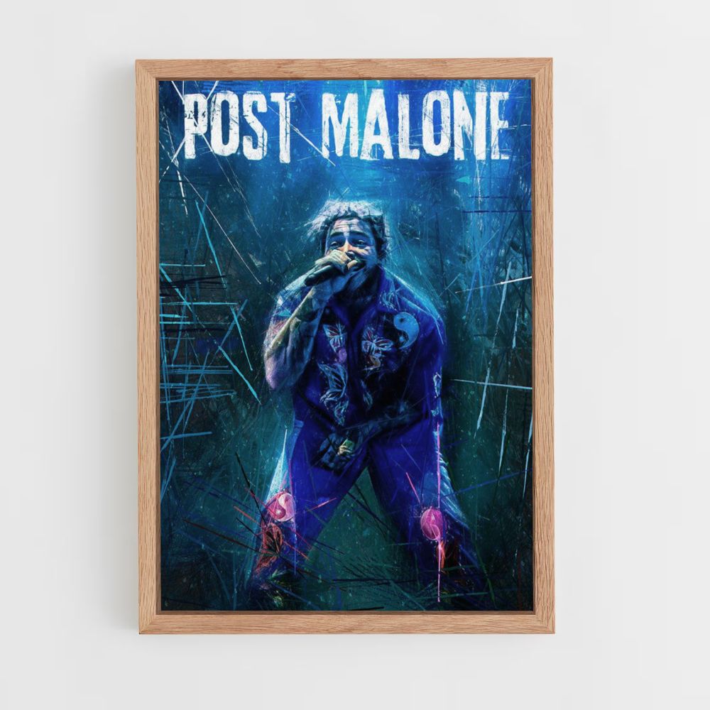 Poster Post Malone Artiste