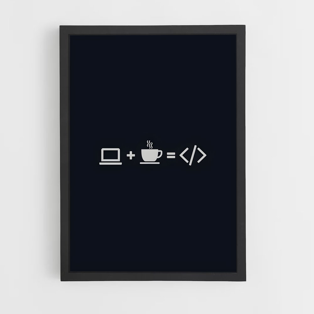 programmer-10 cadre Noir
