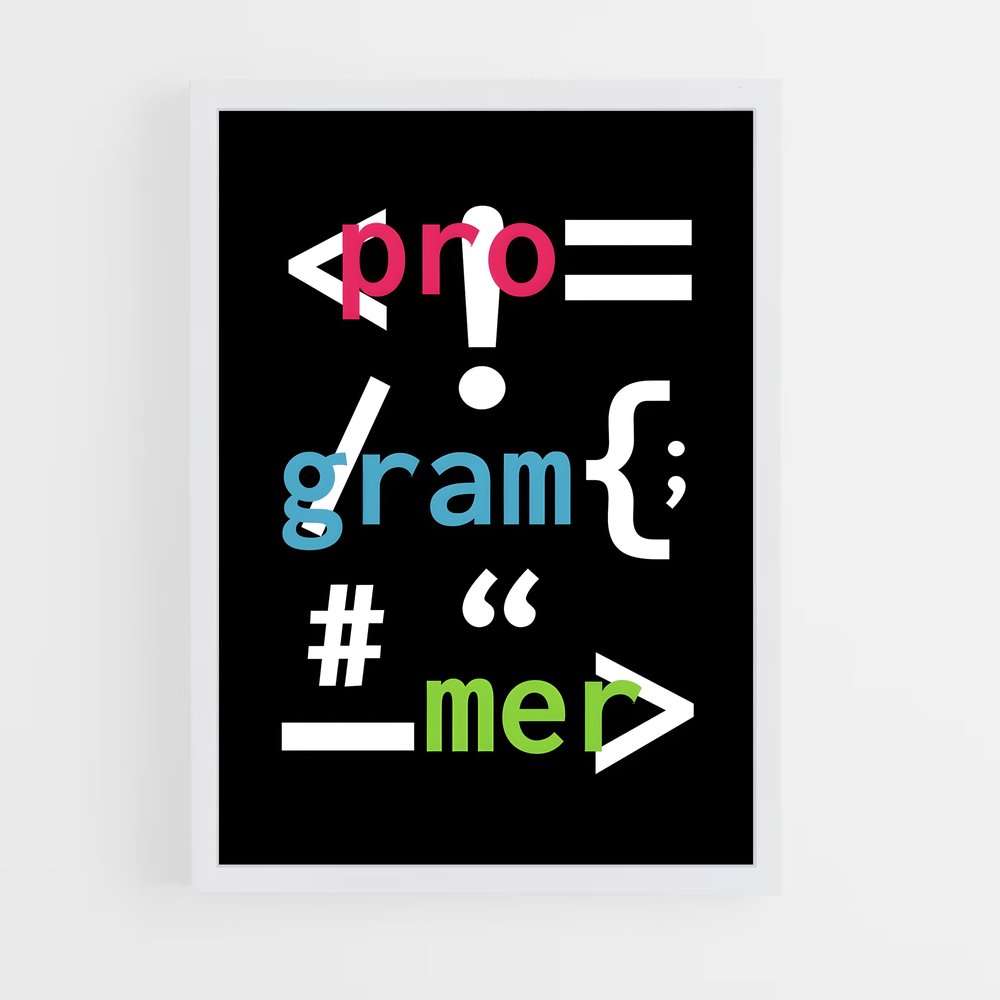 programmer-3 cadre Blanc