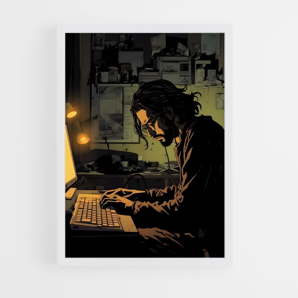 programmer-4 cadre Blanc