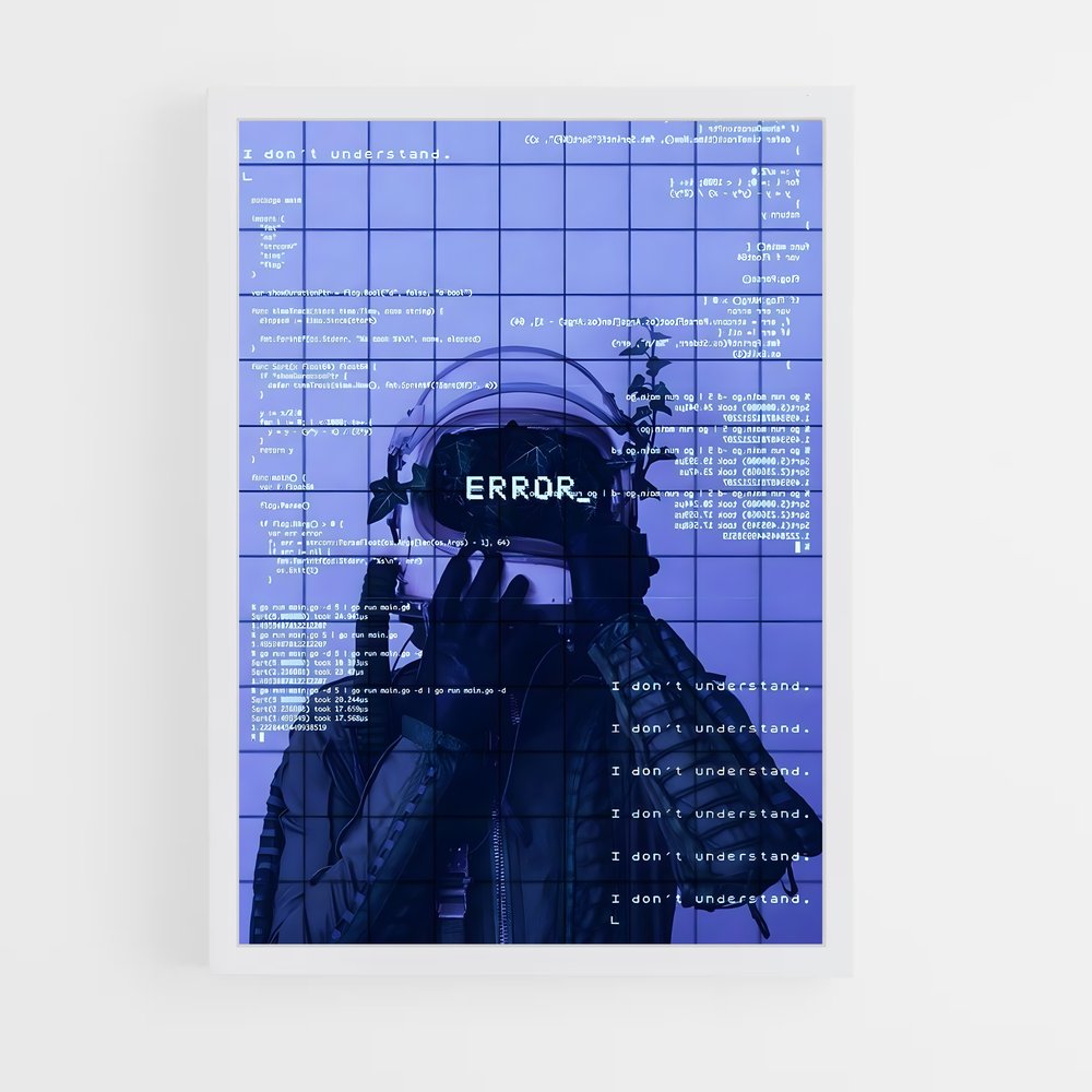 programmer-9 cadre Blanc