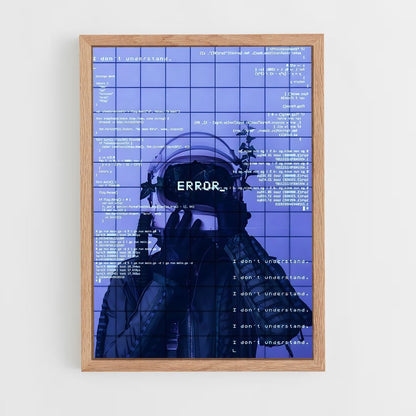 programmer-9 cadre Bois clair