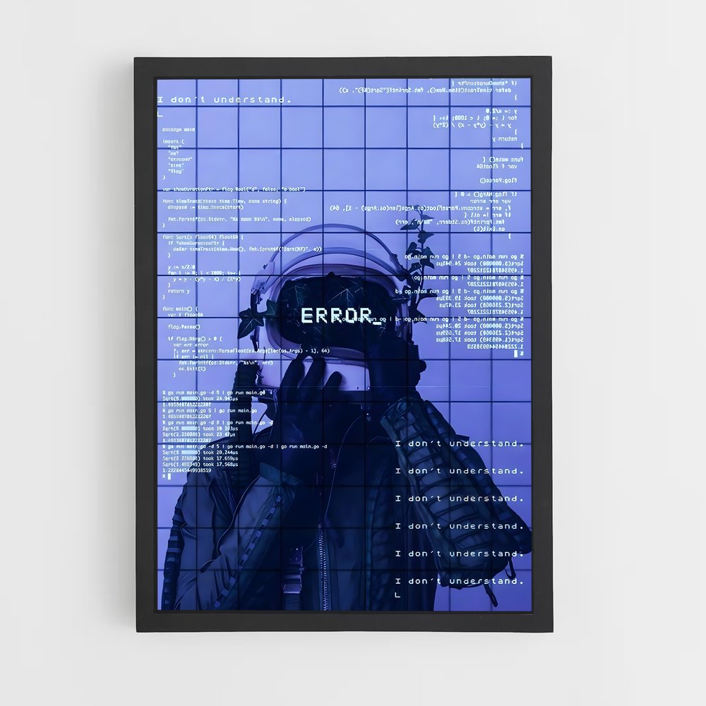 programmer-9 cadre Noir
