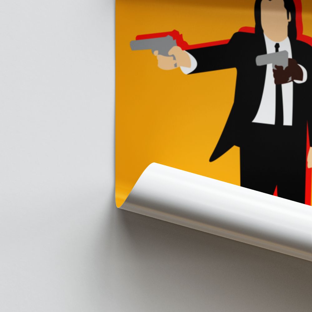 Poster Pulp Fiction Design