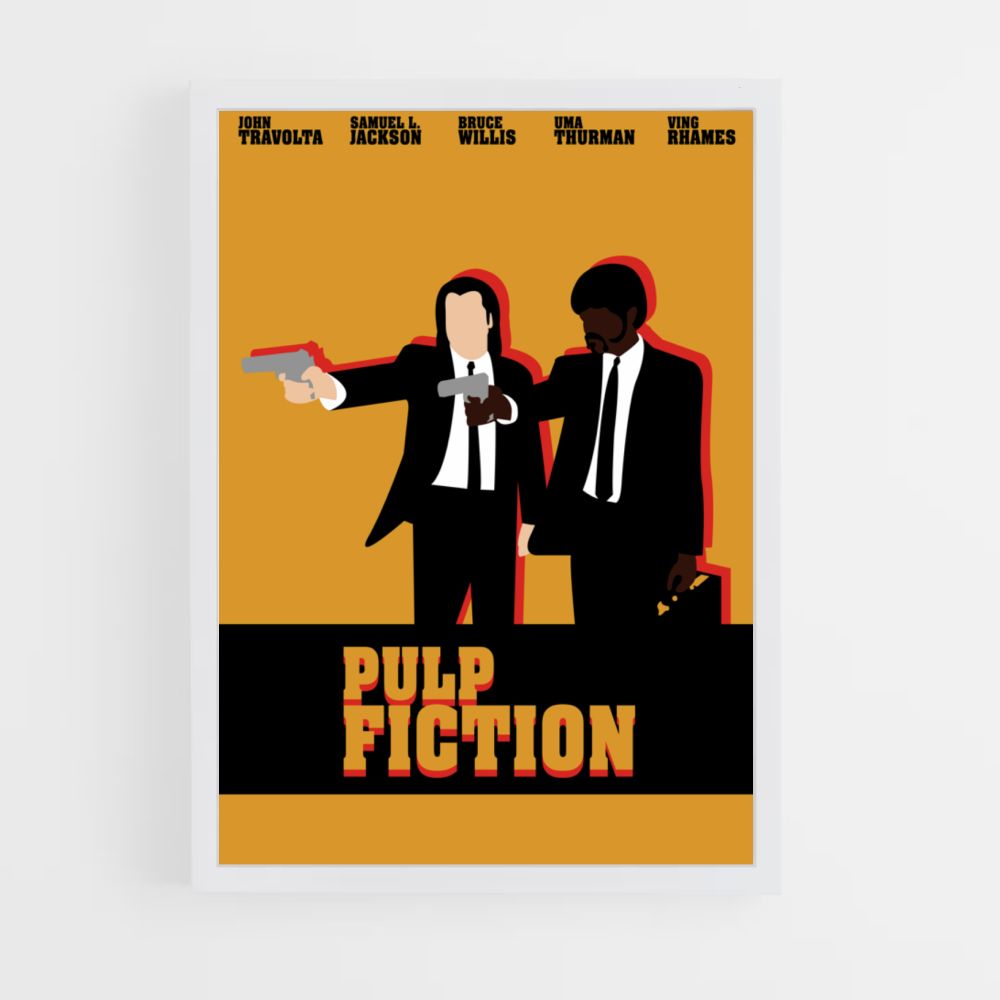 Poster Pulp Fiction Design