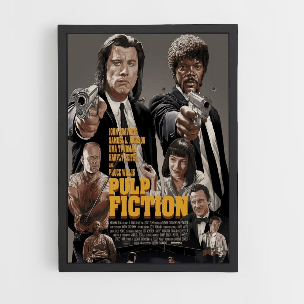 Poster Pulp Fiction Sortie