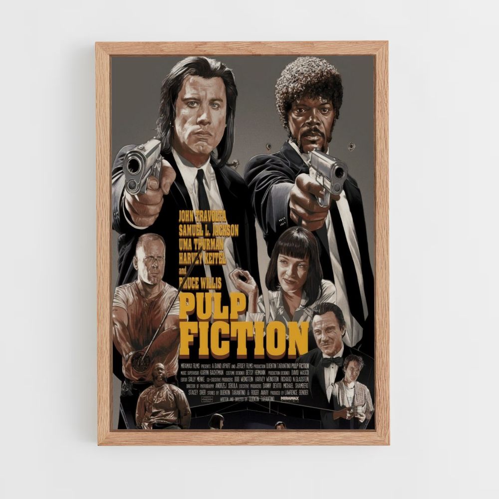 Poster Pulp Fiction Sortie