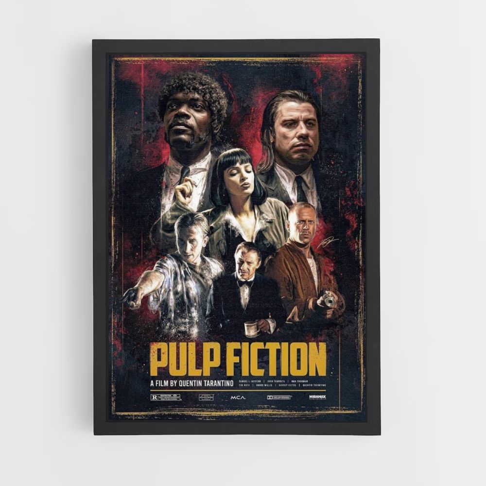 Poster Pulp Fiction Cinéma