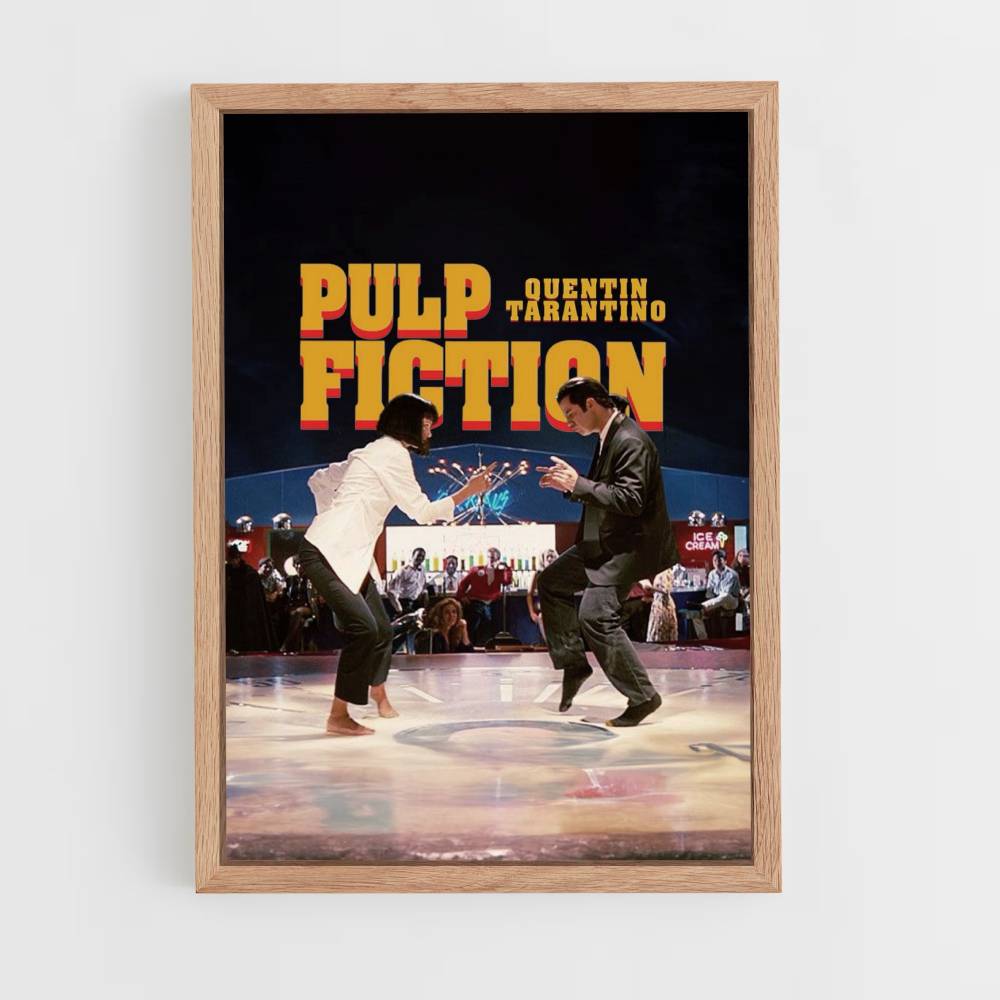 Poster Pulp Fiction Danse