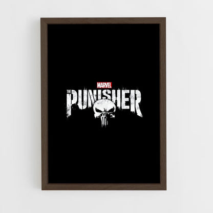 punisher-7 cadre Bois foncé