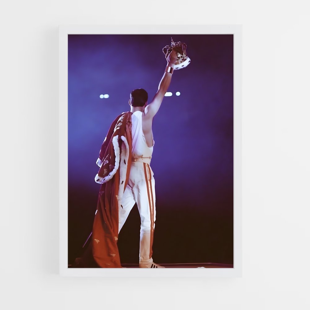 queen-11 cadre Blanc