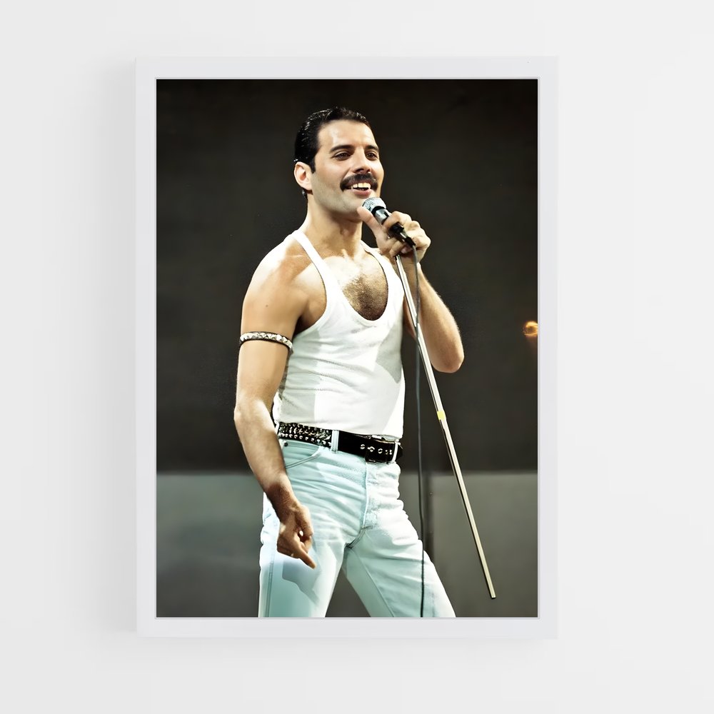 queen-4 cadre Blanc