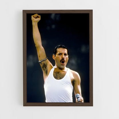 queen-5 cadre Bois foncé