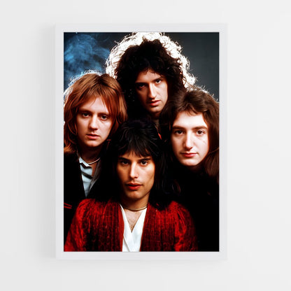 queen-7 cadre Blanc
