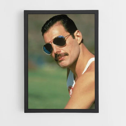 Poster Freddy Mercury Moustache