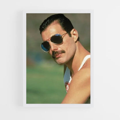 Poster Freddy Mercury Moustache