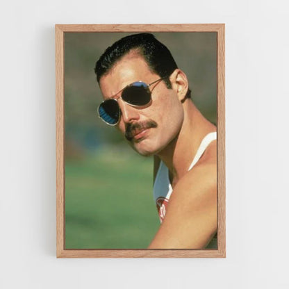 Poster Freddy Mercury Moustache