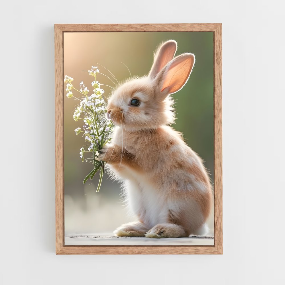 rabbit-2 cadre Bois clair