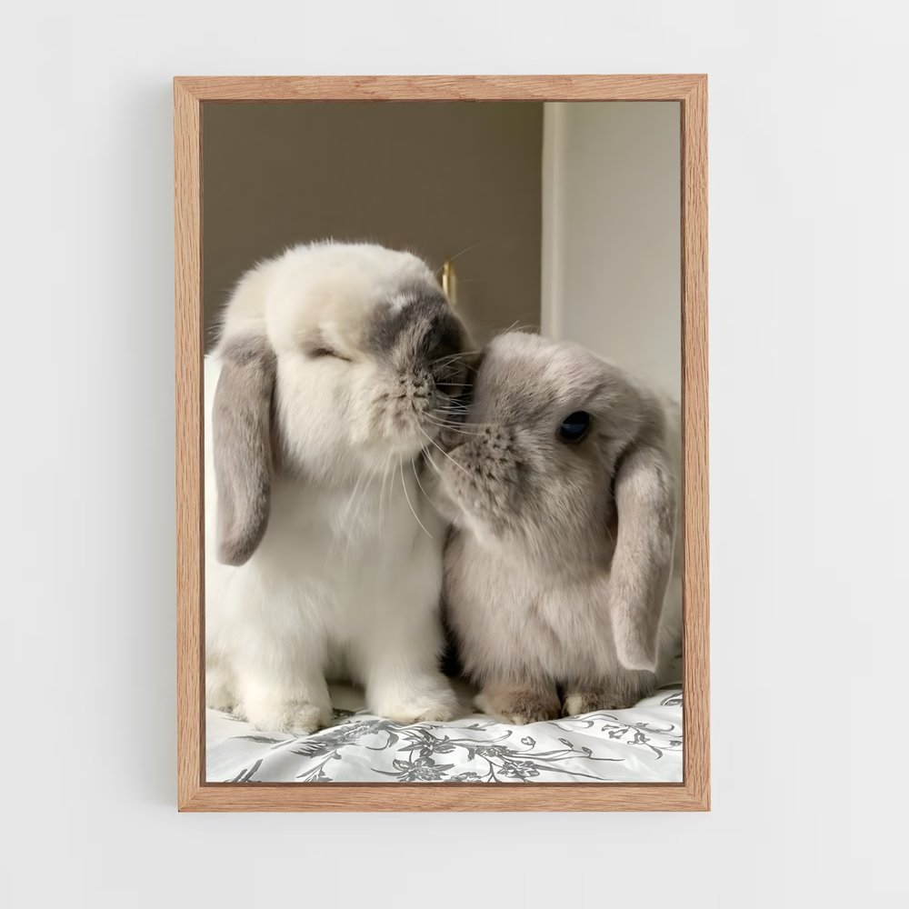rabbit-4 cadre Bois clair
