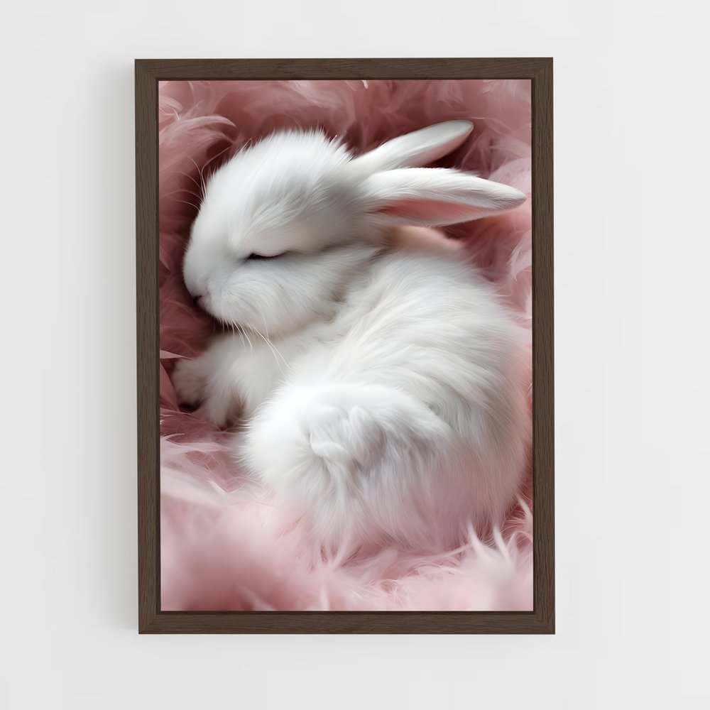 rabbit-5 cadre Bois foncé